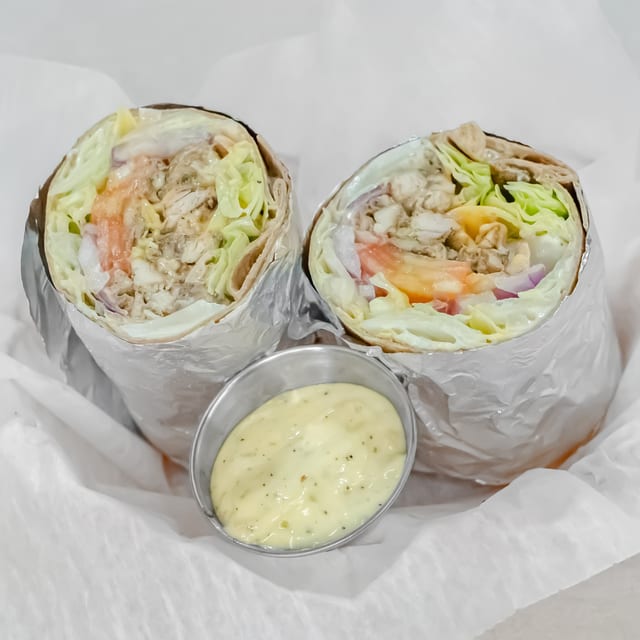 Chicken Shawarma Wrap.