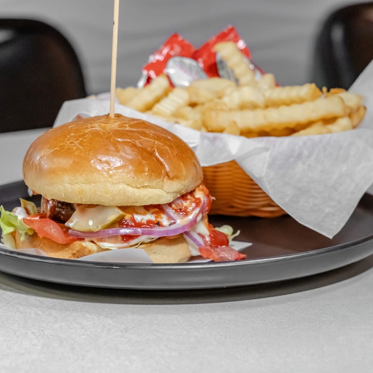 Indulge in Our Cheeseburger