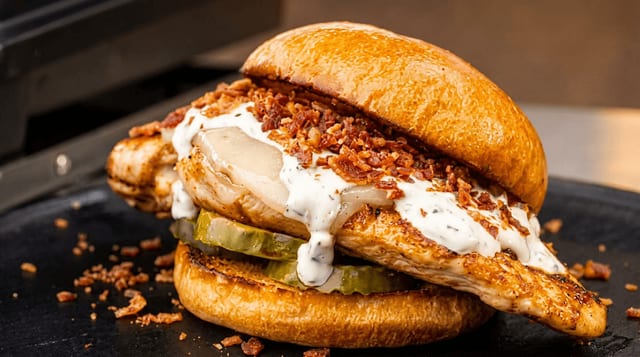 BBQ Chicken Burger.