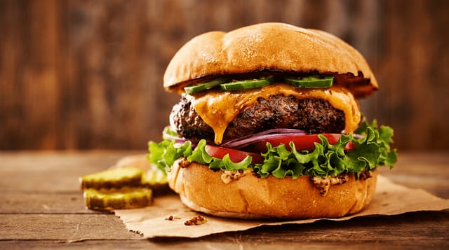 Spicy Jalapeño Burger.