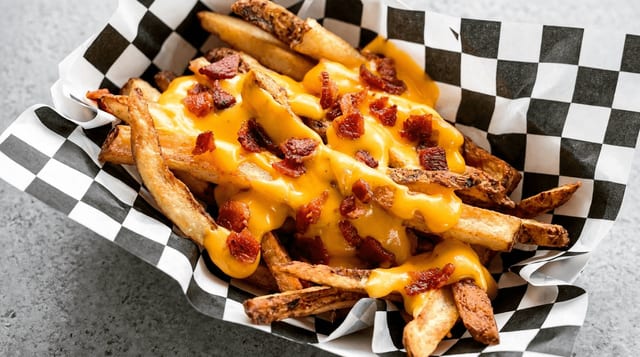 Ground Beef Cheesy Fries.