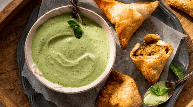 Mint Chutney.