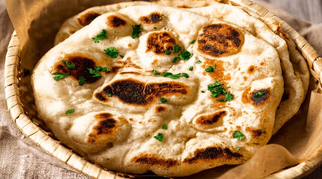 Garlic Naan.