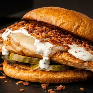 Chicken Bacon Burger