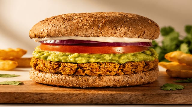 Classic Chicken Burger.